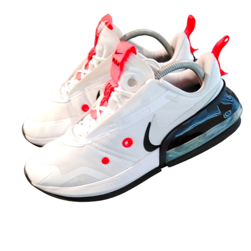 Nike White and Red Athletic Shoes
